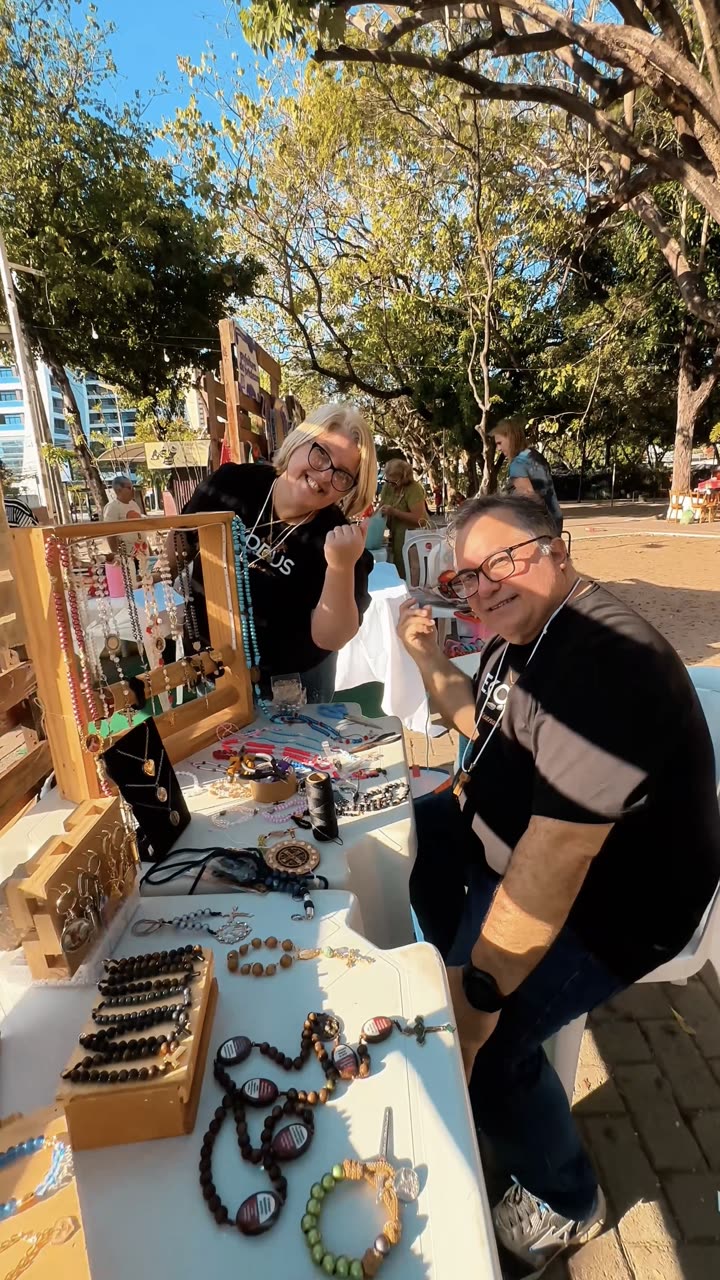 Bastidores da montagem do estande da Exodus na feira Auê.